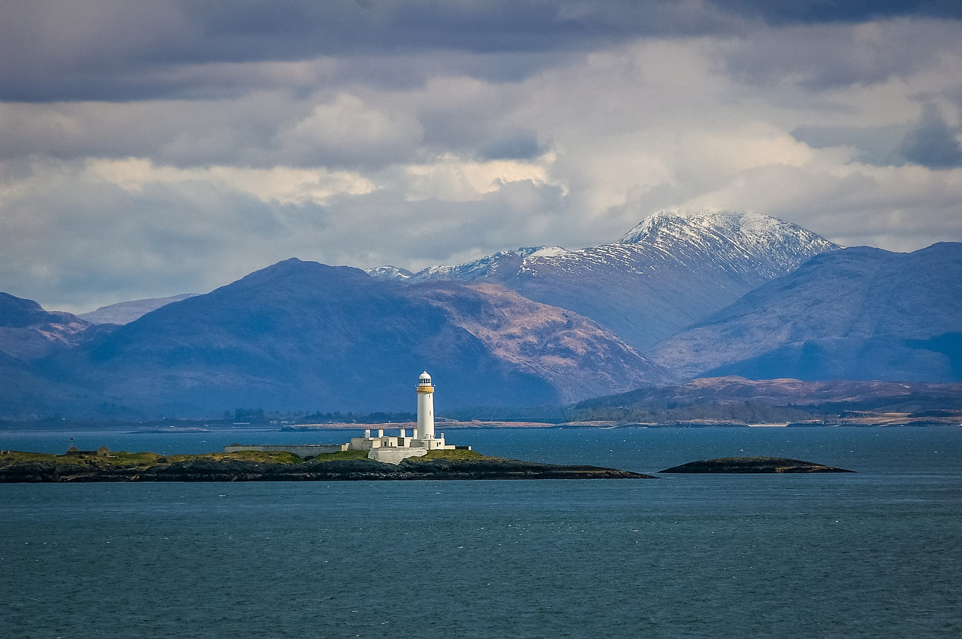 Isle of Hull im Sound of Hull in Schottland