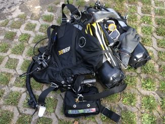 Sidemount Tauchen Ausrüstung